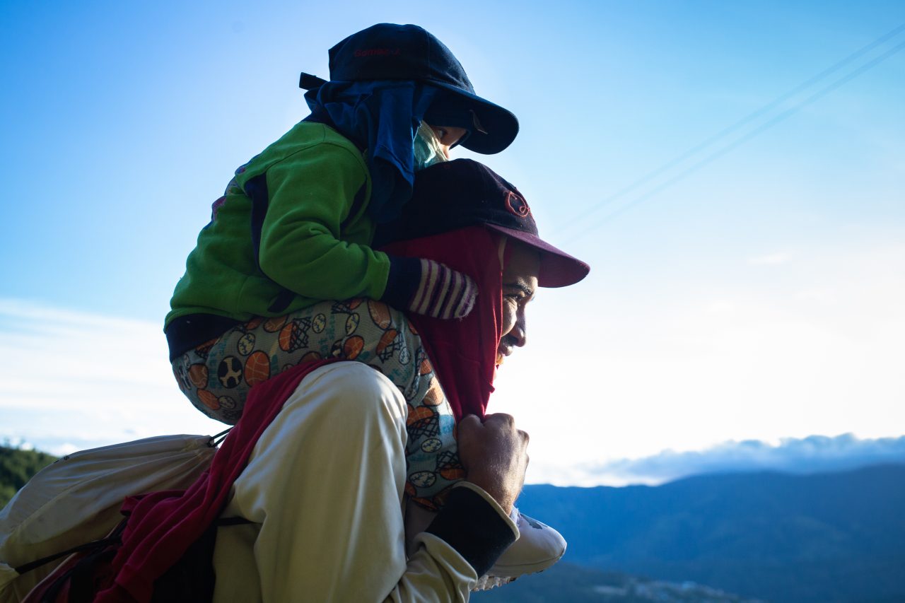 Juan, 28, and his son Santiago continue their journey to Bogota after leaving Venezuela through the highlands where temperatures drop down to 5-0 °C. Pamplona, Colombia. Nov. 12, 2018. ©Erika Piñeros


**Note: Not for commercial use. Editorial use only. No Book Sales. Mandatory credit/byline. Not for sale for marketing or advertising campaigns. Image to be distributed exactly as supplied. No archive. All rights and copyright retained by photographer. No Syndication. No third-party distribution. Photo to be used only with the original story.